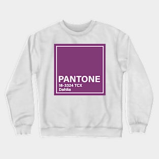 pantone 18-3324 TCX Dahlia Crewneck Sweatshirt